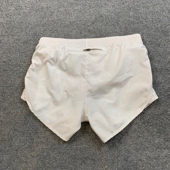 Nike Shorts Womens XS Extra Small White Dri Fit Tempo Brief Lined 3.5 In Running - Picture 10 of 12